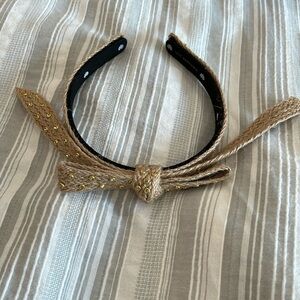Lele Sadoughi woven sparkle headband